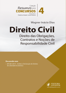 Resumos para Concursos - V.4 - Direito Civil - Obrigações, Contratos e Noções de Responsabilidade Civil (2019)