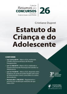 Resumos para Concursos - V.26 - Estatuto da Criança e do Adolescente (2019)