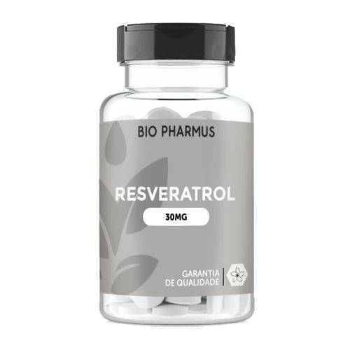 Resveratrol 30mg 60 Cápsulas