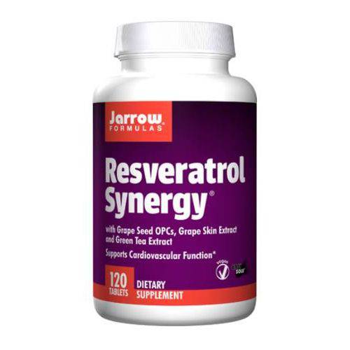 Resveratrol Complexo 475mg + Vitamina C 100mg 120Caps Jarrow Formulas
