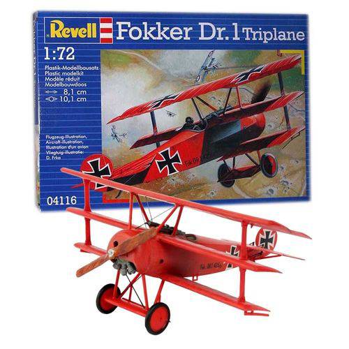 Revell 04116 Fokker Dr.1 Triplane 1:72