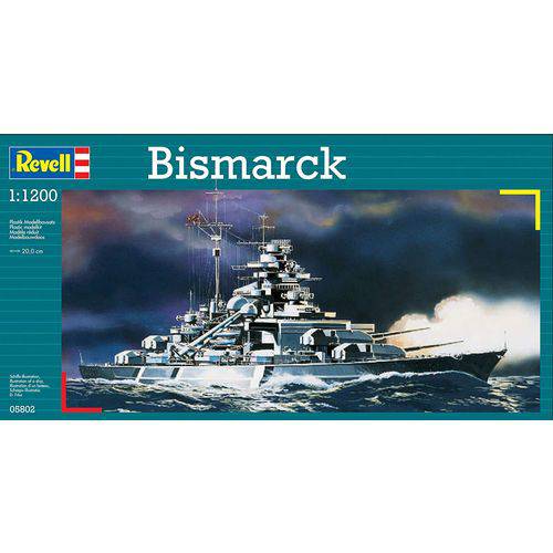 Revell 05802 Bismarck 1/1200