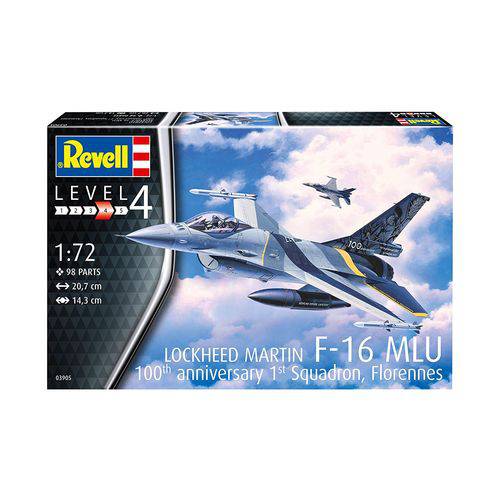 Revell 03905 Lockheed Martin F-16 Mlu 100th Anniversary 1/72