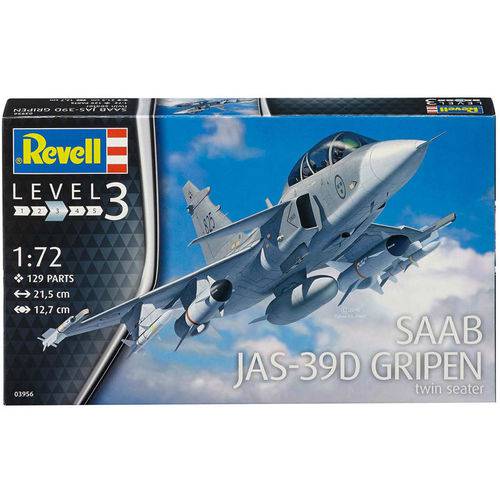 Revell 03956 Saab Jas-39d Gripen Twin Seater 1:72