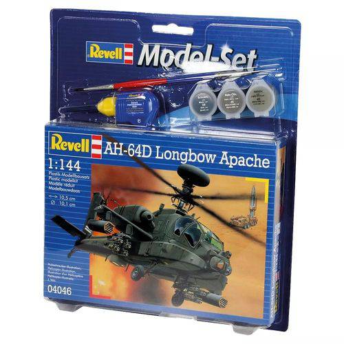 Revell 64046 Ah-64d Longbow Apache 1:144 Model-set