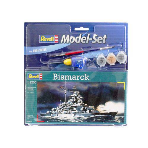 Revell 65802 Model Set Bismarck 1/1200