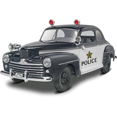 Revell 85-4318 Ford 1948 Police Coupe 2'n1 1:25