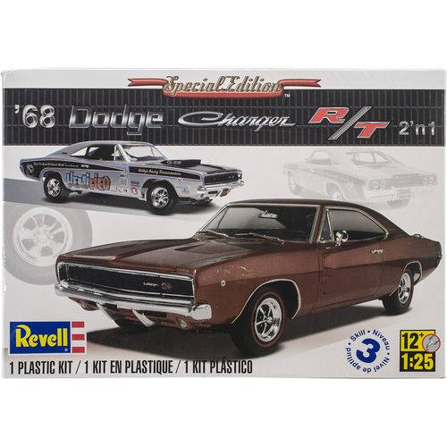 Revell 854202 1968 Dodge Charger R/t 2in1 1/25