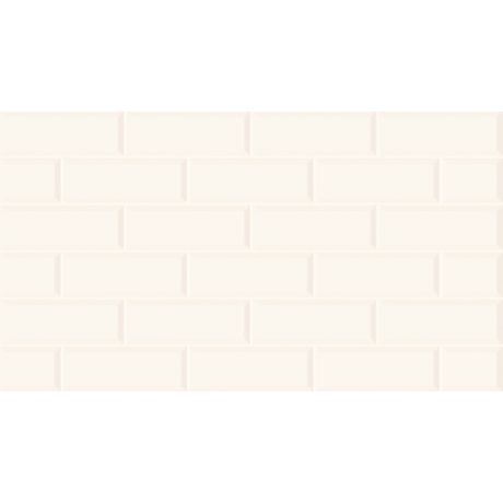 Revestimento Cerâmico Via Ápia Bege Clássico Brick Brilhante 33x59
