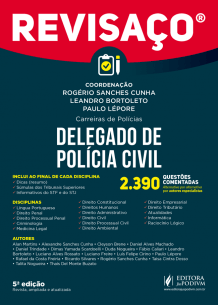 Revisaço - Delegado de Polícia Civil - 2.390 Questões Comentadas (2018)