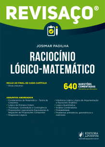 Revisaço - Raciocínio Lógico-Matemático - 640 Questões Comentadas (2019)