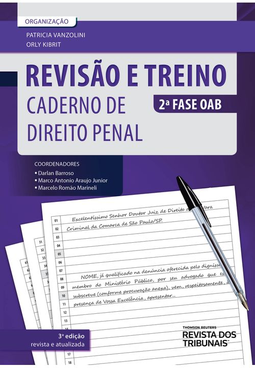 Revisão e Treino 2ª Fase OAB - Caderno de Direito Penal 3ª Edição