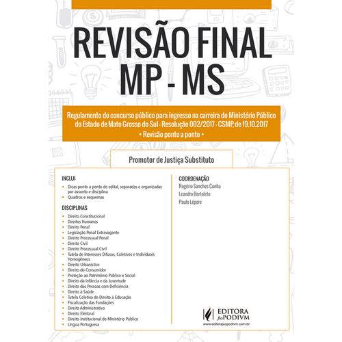 Revisão Final - MP-Ms