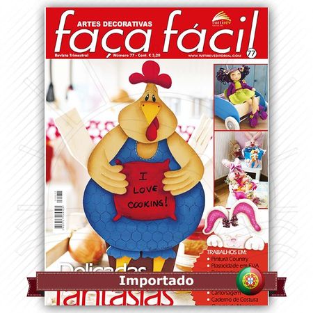 Revista Artes Decorativas Faça Fácil Nº77