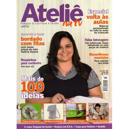 Revista Ateliê na TV Ed. Minuano Nº43