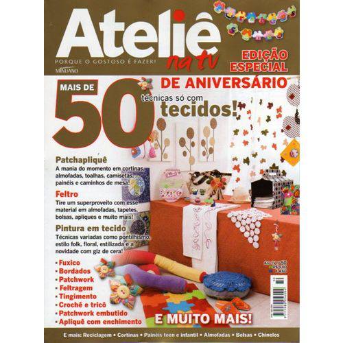 Revista Ateliê na Tv Ed. Minuano Nº50