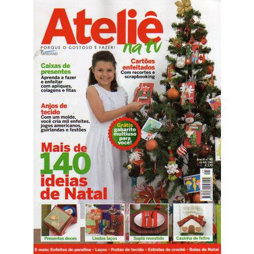 Revista Ateliê na Tv Natal Ed. Minuano Nº41