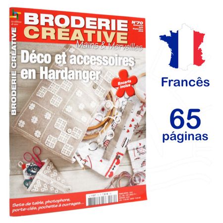 Revista Broderie Creative - Mains & Merveilles Nº 70