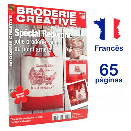 Revista Broderie Creative - Mains & Merveilles Nº 71