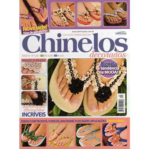 Revista Chinelos Decorados Ed. Minuano Nº20
