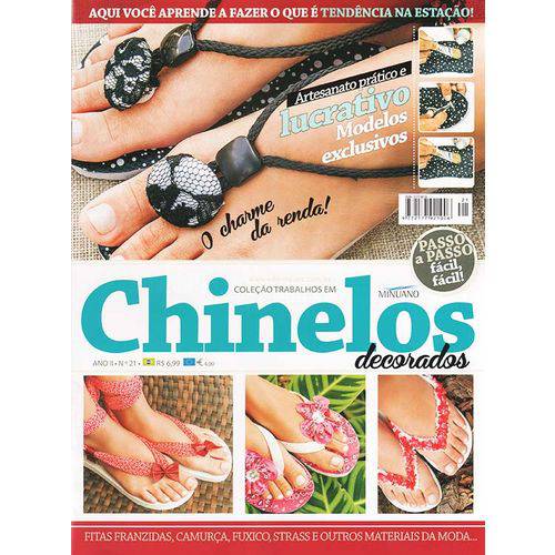Revista Chinelos Decorados Ed. Minuano Nº21