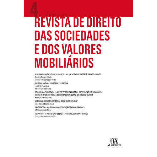 Revista de Direito das Sociedades e dos Valores Mobiliários Nº 4