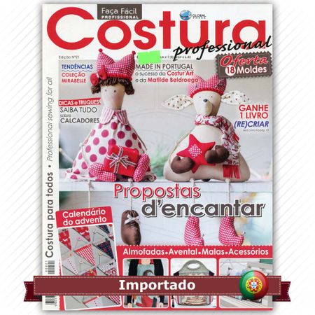 Revista Faça Fácil Costura Professional Nº21