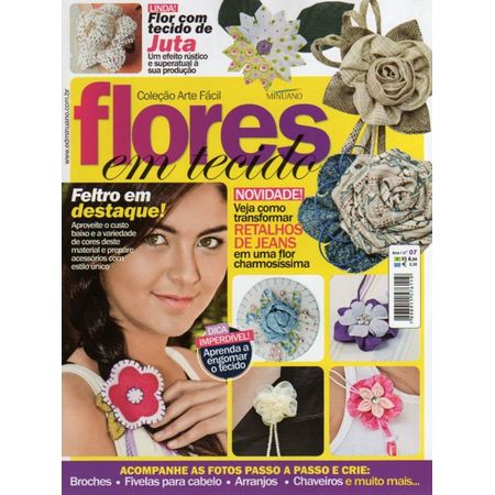 Revista Flores em Tecido Ed. Minuano Nº07