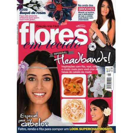 Revista Flores em Tecido Ed. Minuano Nº08
