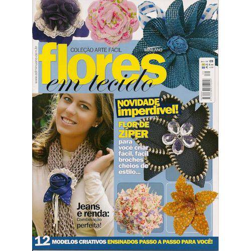 Revista Flores em Tecido Ed. Minuano Nº09