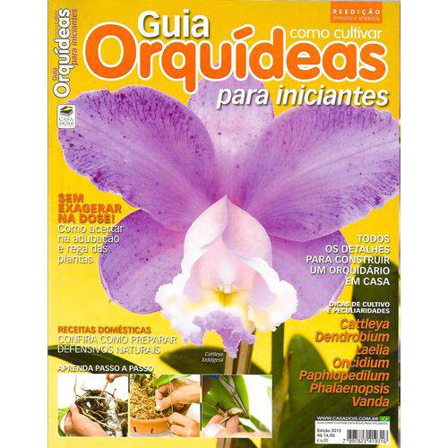 Revista Guia Como Cultivar Orquídeas Iniciantes 2010