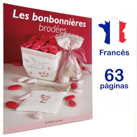 Revista Les Bonbonnières Brodées (Bordado Doce)