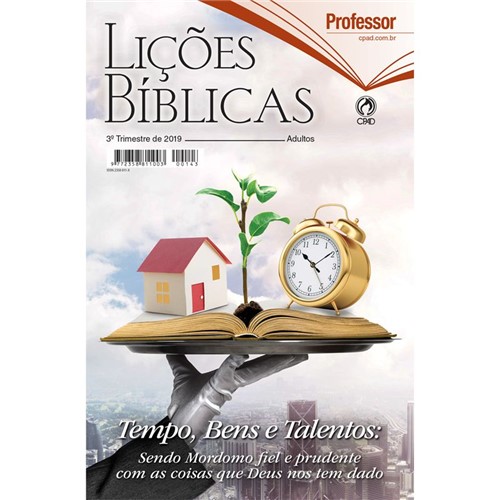 Revista Lições Bíblicas Professor 3º Tr. de 2019