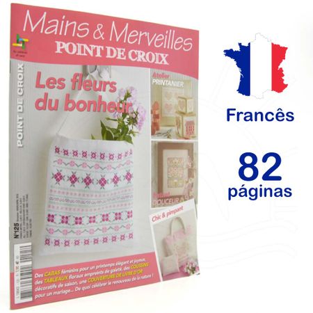 Revista Mains & Merveilles Point de Croix Nº 125