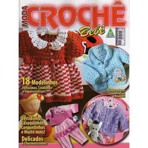Revista Moda Crochê Bebê Ed. Liberato Nº103