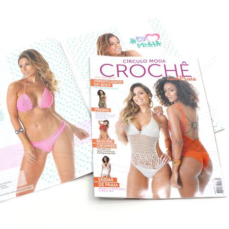 Revista Moda Crochê Círculo Especial Praia Nº 09