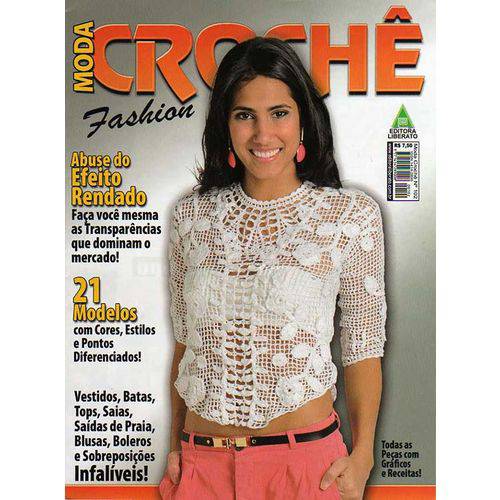 Revista Moda Crochê Fashion Ed. Liberato Nº102