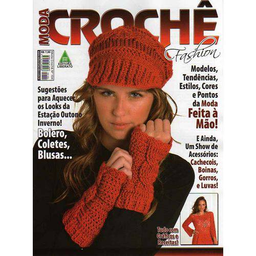 Revista Moda Crochê Fashion Ed. Liberato Nº104