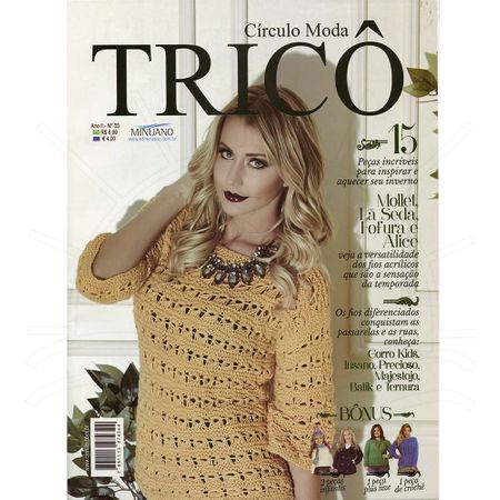 Revista Moda Tricô Círculo Nº 03