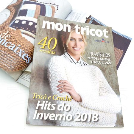 Revista Mon Tricot Pingouin 2018