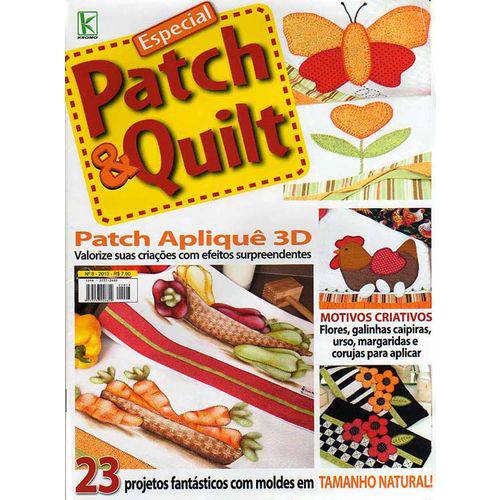Revista Patch & Quilt Especial Ed. Kromo Nº08