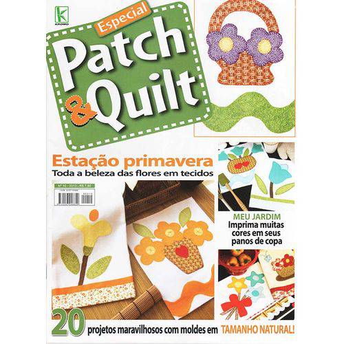 Revista Patch Quilt Especial Ed. Kromo Nº10