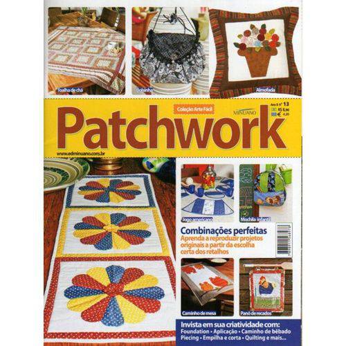 Revista Patchwork Ed. Minuano Nº13