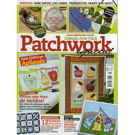 Revista Patchwork Especial Ed. Minuano Nº20