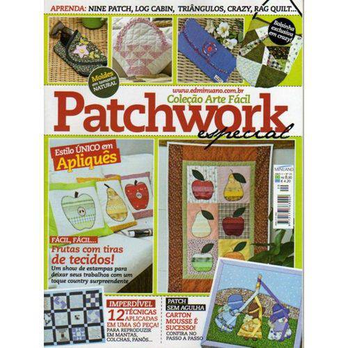 Revista Patchwork Especial Ed. Minuano Nº20
