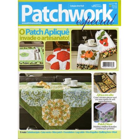 Revista Patchwork Especial Ed. Minuano Nº15