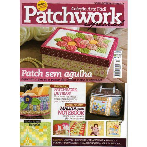 Revista Patchwork Especial Ed. Minuano Nº19