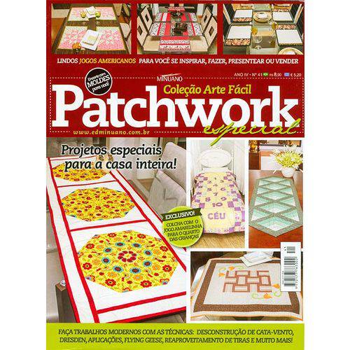 Revista Patchwork Especial Ed. Minuano Nº41