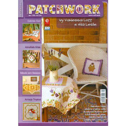 Revista Patchwork Profissional Ed. E-craft Nº03