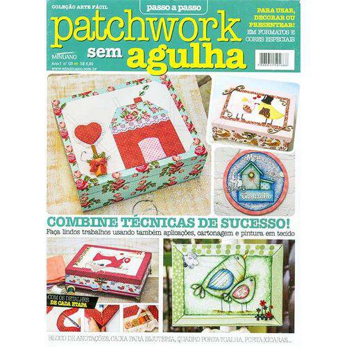 Revista Patchwork Sem Agulha Ed. Minuano Nº03